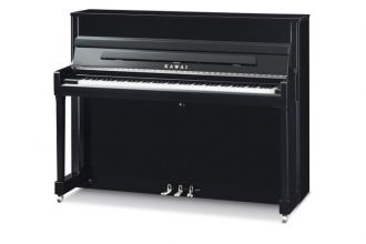 Kawai Klavier K 200 schwarz silver